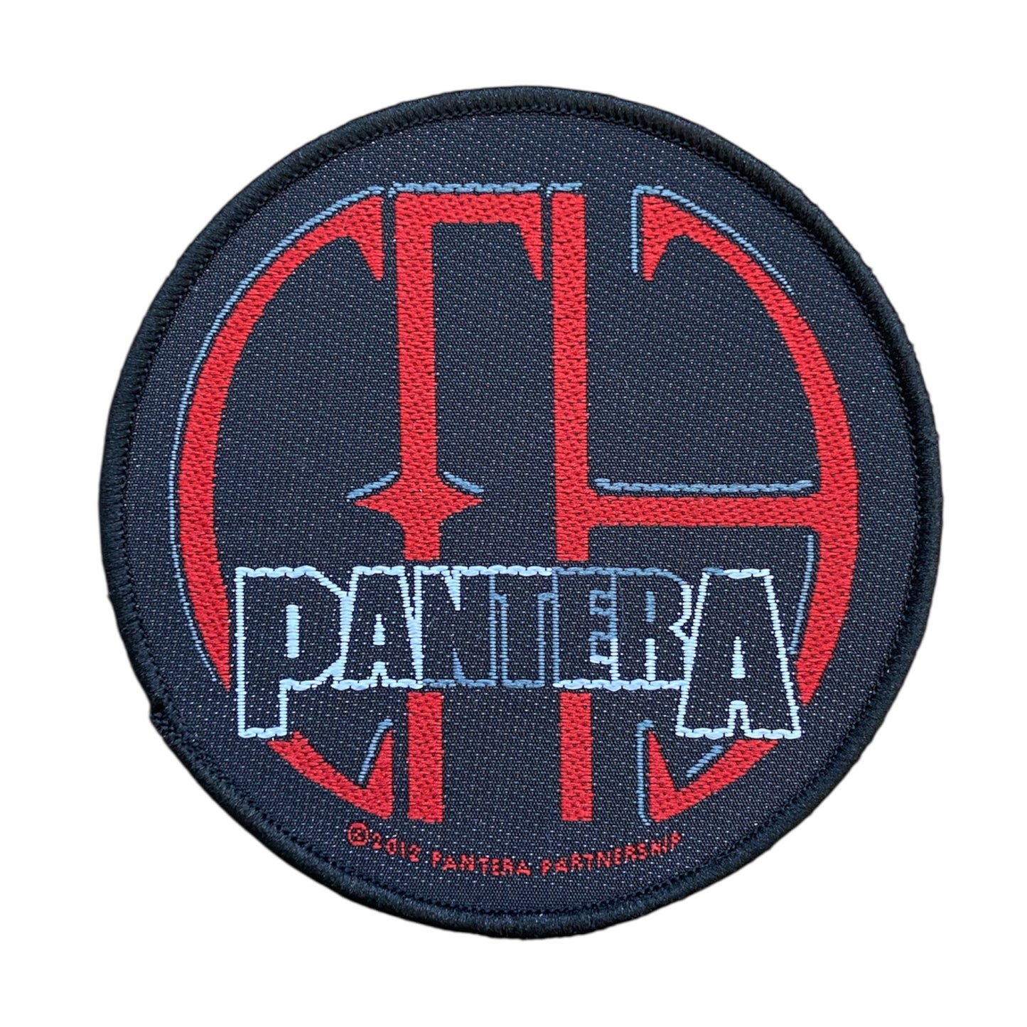 Pantera - Cowboys From Hell Round Woven Patch