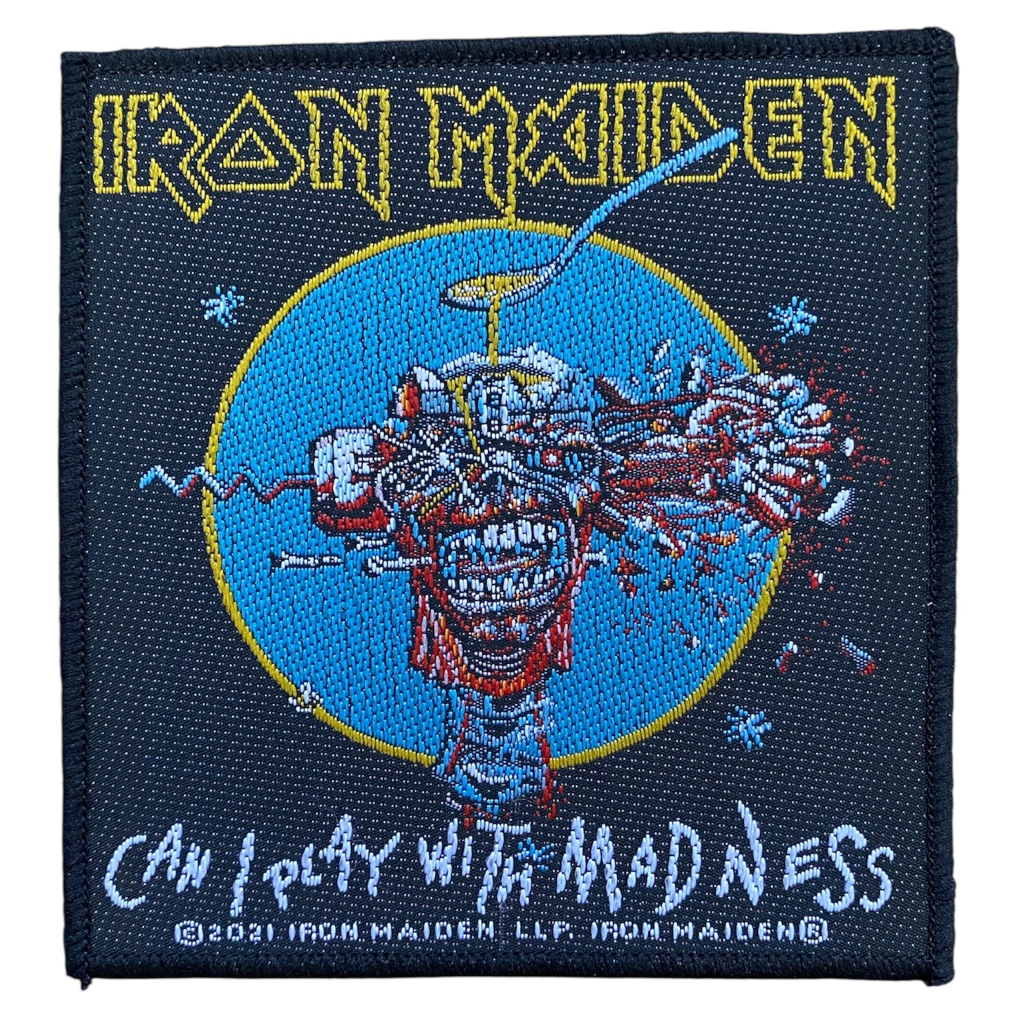 Iron Maiden- Can I Play With Madness Woven Patch