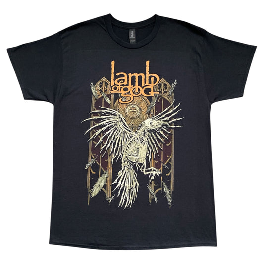 Officially Licensed Lamb Of God - Crow T-shirt (black)