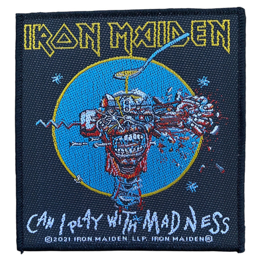 Iron Maiden- Can I Play With Madness Woven Patch