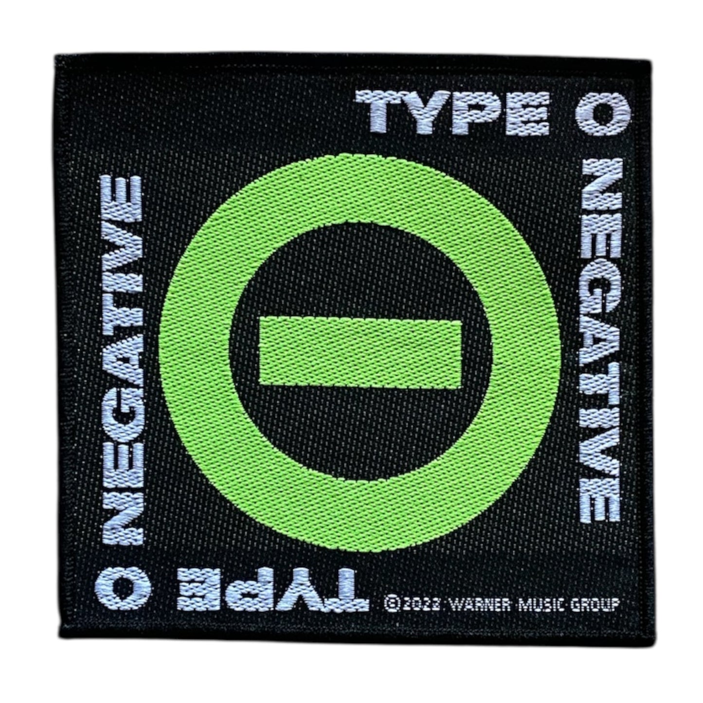 Type O Negative- Negative Symbol Woven Patch