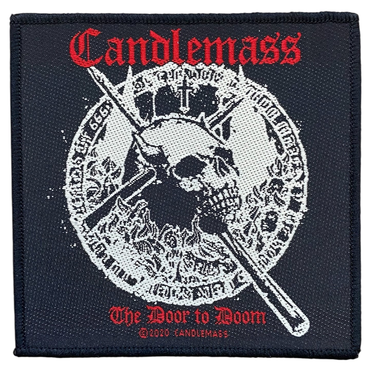 Candlemass- The Door To Doom Woven Patch