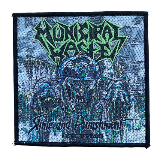 Municipal Waste - Slime and Punishment Woven Patch