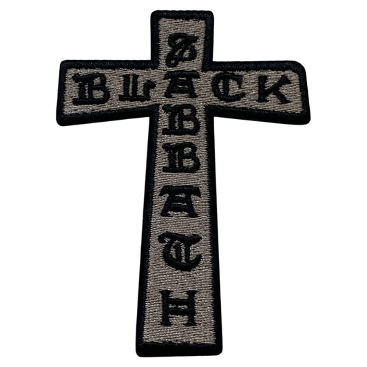 Black Sabbath - Cross Woven Patch